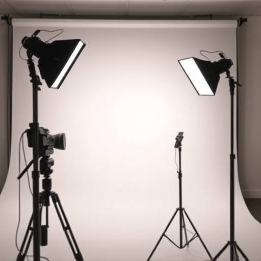 Beleuchtungssetup für ein Videointerview